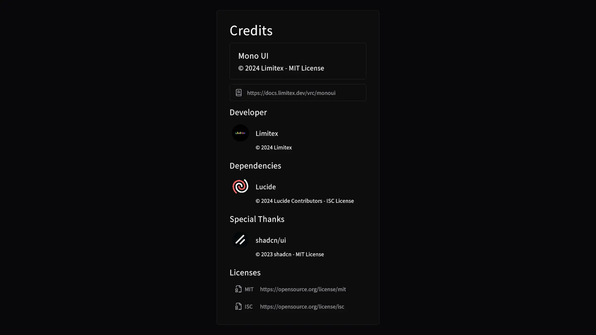 Component Preview